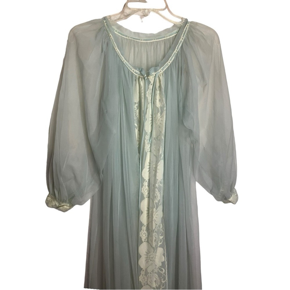 Vintage 1960s Miss Elaine Peignor Robe - Picture 3 of 16
